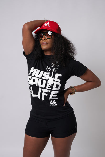 Music Saved My Life - Black
