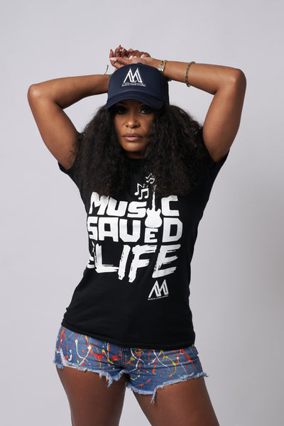 Music Saved My Life - Black