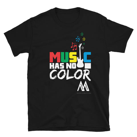 MUSIC HAS NO COLOR "Black"