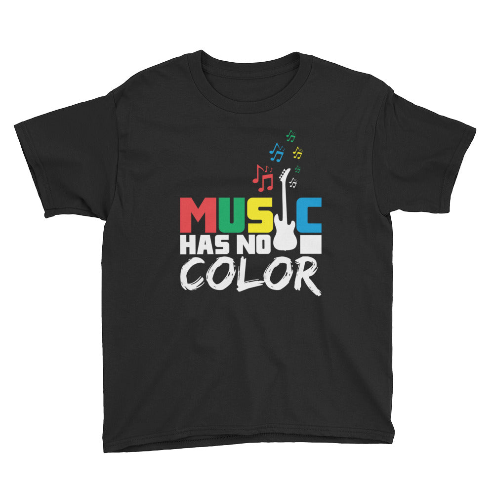 Kids Music Has No Color-Black