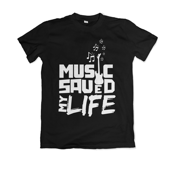 Music Saved My Life - Black