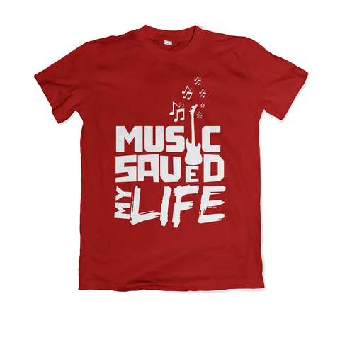 Music Saved My Life - Red