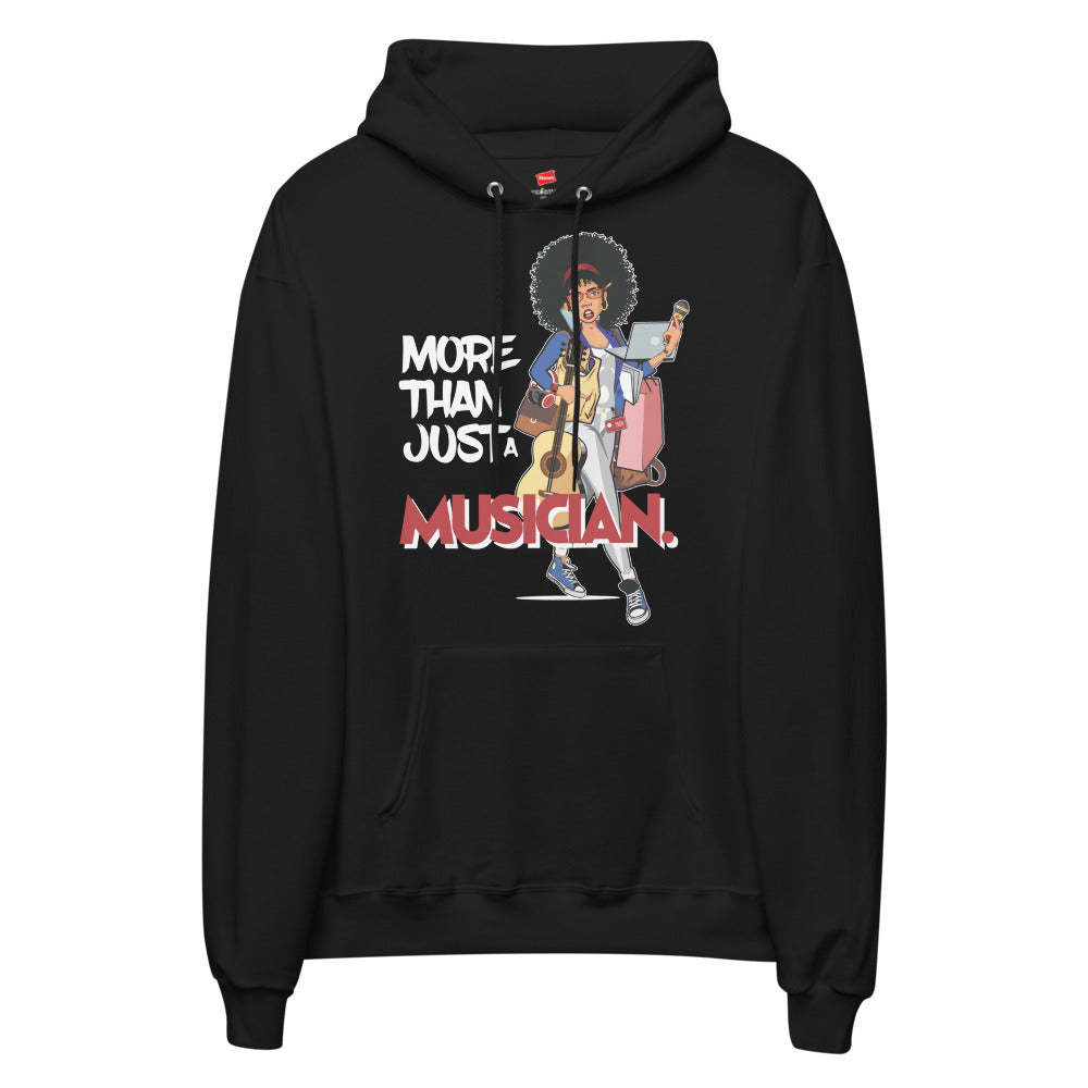 More Than Just A Musician- Female Black Hoodie