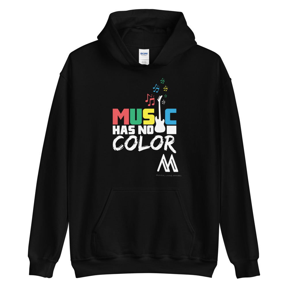 Music Has No Color Hoodie