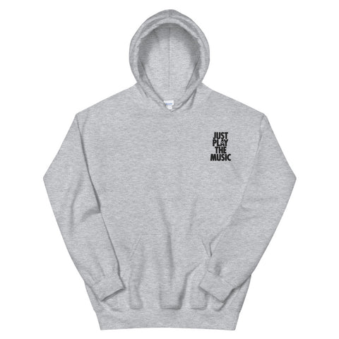 Just Play The Music-Pocket Stitched Hoodie
