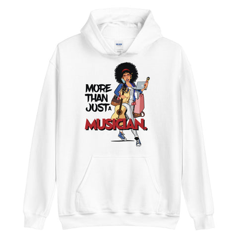 More Than Just A Musician "White" Female Hoodie